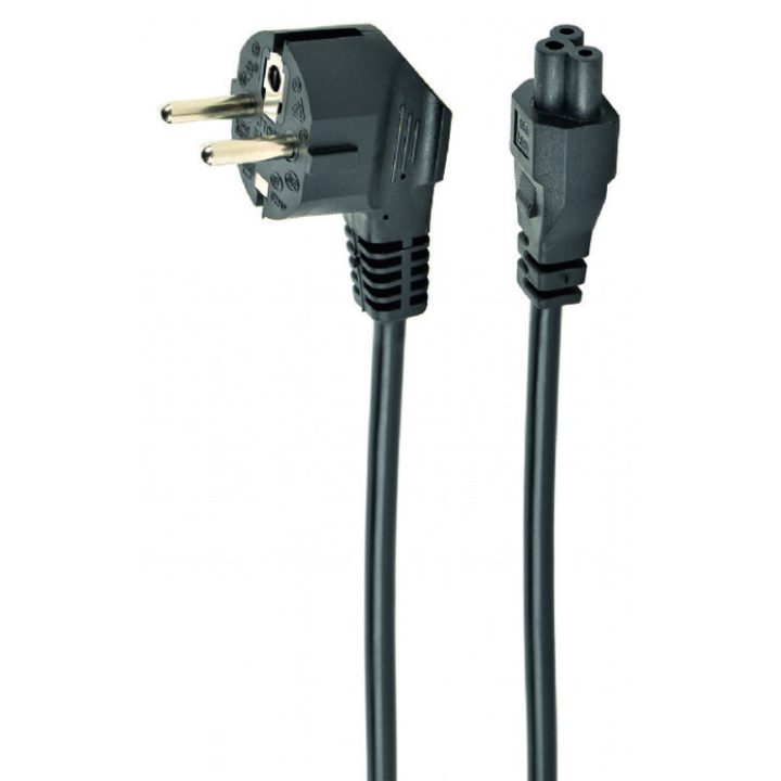 Gembird PC-186-ML12-0.5M transmission cable Black 0.5 m CEE 7/7 C5…