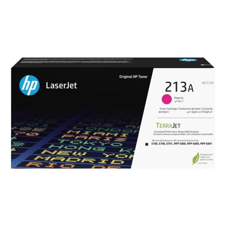 HP Cartucho de tóner Original LaserJet 213A magenta