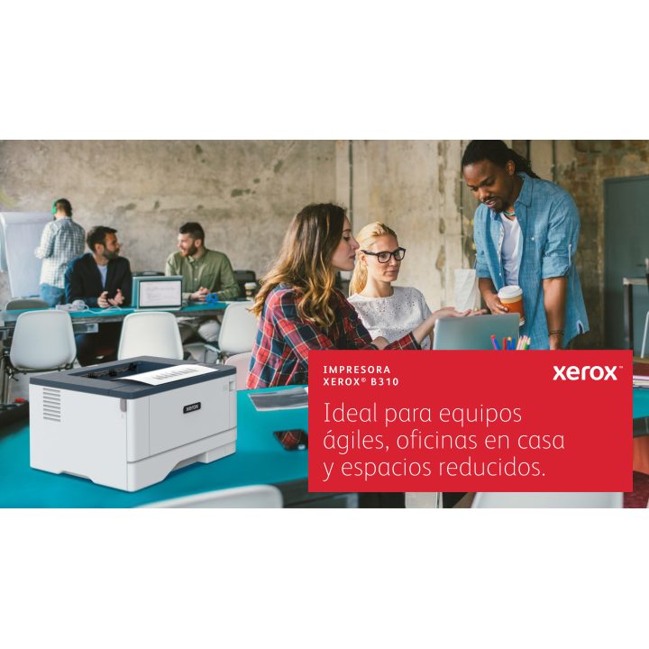 Xerox B310 A4 40 ppm Wireless Duplex Printer PS3 PCL5e/6 2 Trays…