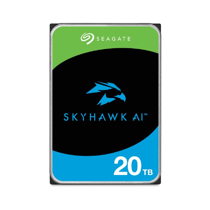 Seagate SkyHawk AI disco duro interno 20 TB 7200 RPM 512 MB 3.5"…