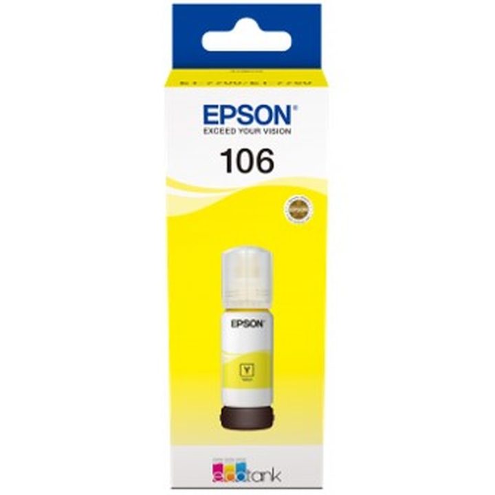 Epson 106 Botella de tinta amarilla EcoTank