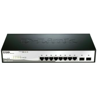 D-Link DGS-1210-10 Managed L2 Gigabit Ethernet (10/100/1000) 1U…