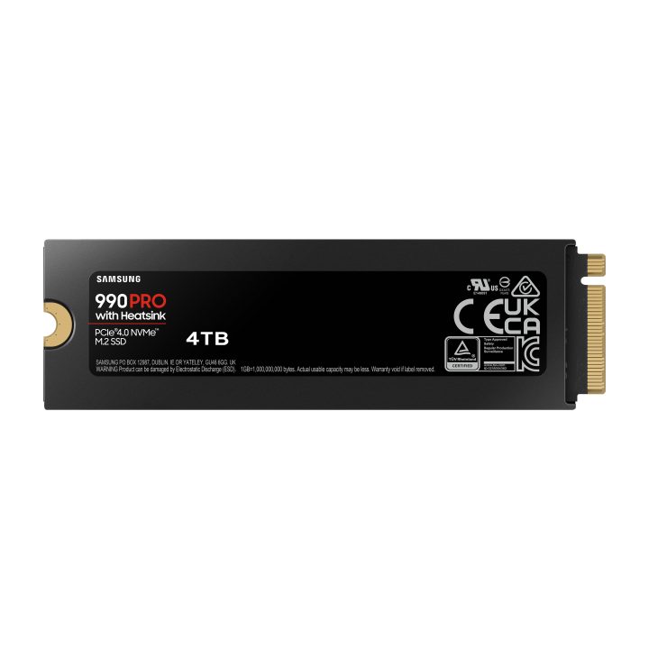 Samsung 990 Pro HeatSink 4 TB M.2 NVMe PCIe 4.0