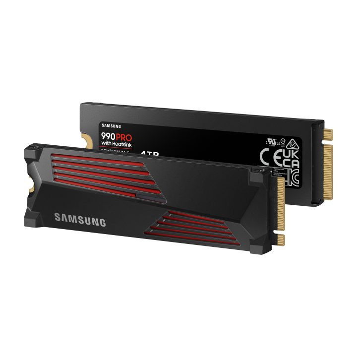 Samsung 990 Pro HeatSink 4 TB M.2 NVMe PCIe 4.0