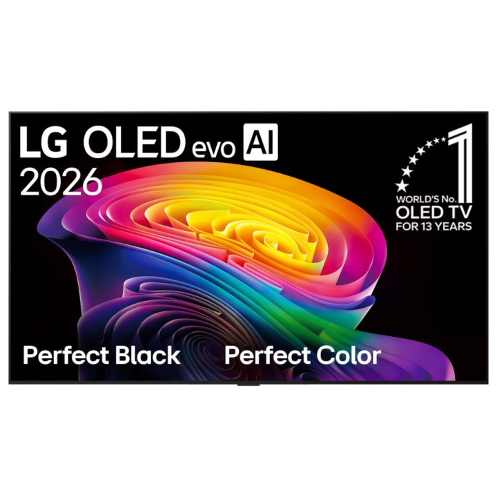 LG OLED evo AI OLED77C64LA 77" 4K Ultra HD Smart TV Wi-Fi Black