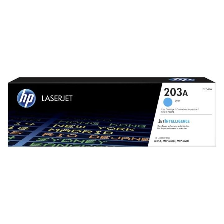 HP Original LaserJet 203X High Capacity Cyan Toner Cartridge