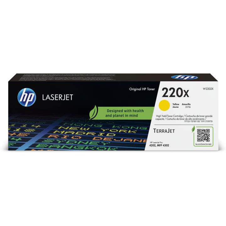 HP Cartucho de Toner Original LaserJet 220X amarelo