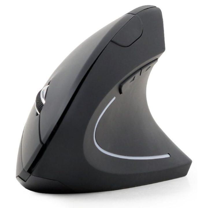 Gembird Ratón óptico inalamb. ergo 6 botones Negro (MUSW-ERGO-01)