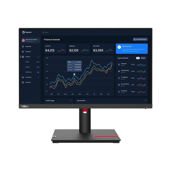 Lenovo ThinkVision T22i-30 21,5" Full HD IPS