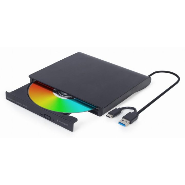 Gembird Unidade de DVD USB externa Preto (DVD-USB-031)