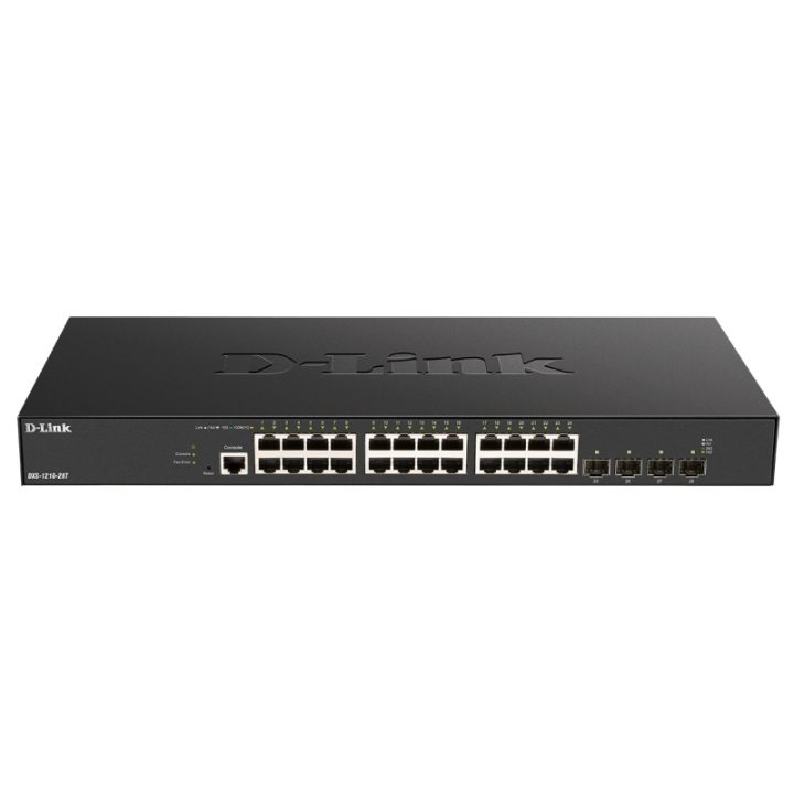 D-Link DXS-1210-28T switch Gerido L2/L3 10G Ethernet (100/1000/10000)…