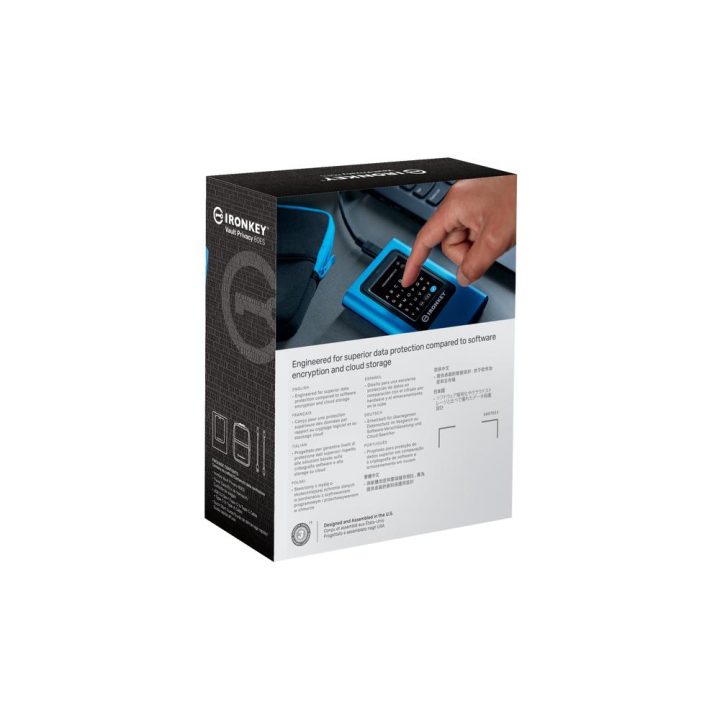 Kingston Technology IronKey Vault Privacy 80 1920GB XTS-AES 256-bit…