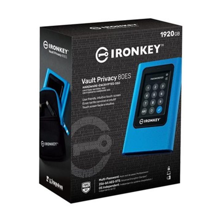 Kingston Technology IronKey 1920GB Vault Privacy 80 XTS-AES 256-bit…