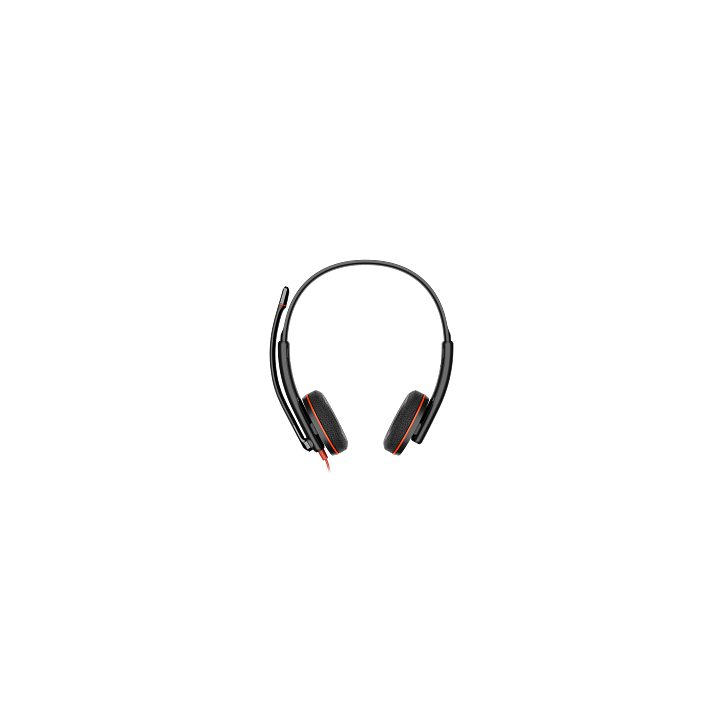 HP Poly Auscultadores Poly Blackwire 3220 estéreo USB-C preto +…
