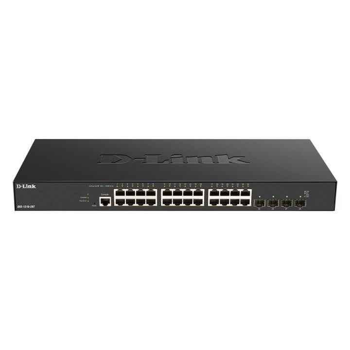 D-Link DXS-1210-28T Managed L2/L3 Switch 10G Ethernet…