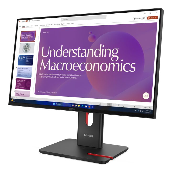 Monitor Lenovo ThinkVision T24D-40 23,8" Full HD IPS