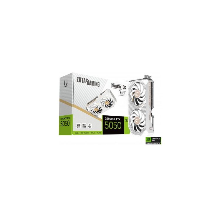 Zotac GAMING GeForce RTX 5050 Twin Edge OC NVIDIA 8 GB GDDR6…