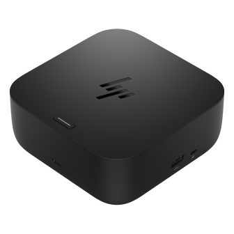 HP USB-C 100W G6 Wired Dock USB 3.2 Gen 2 (3.1 Gen 2) Type-C Black