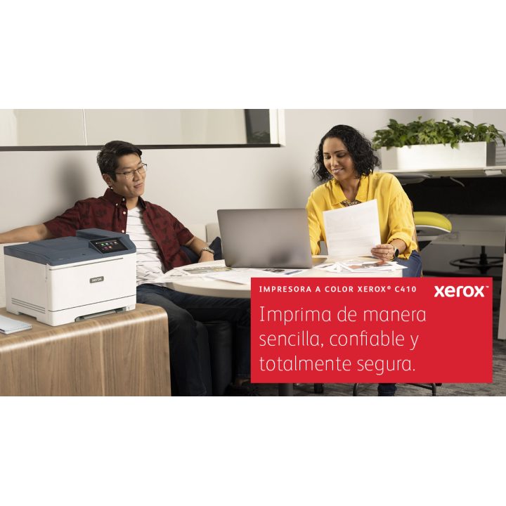 Xerox C410 A4 40 ppm Impressora a dupla face PS3 PCL5e/6 2 tabuleiros…