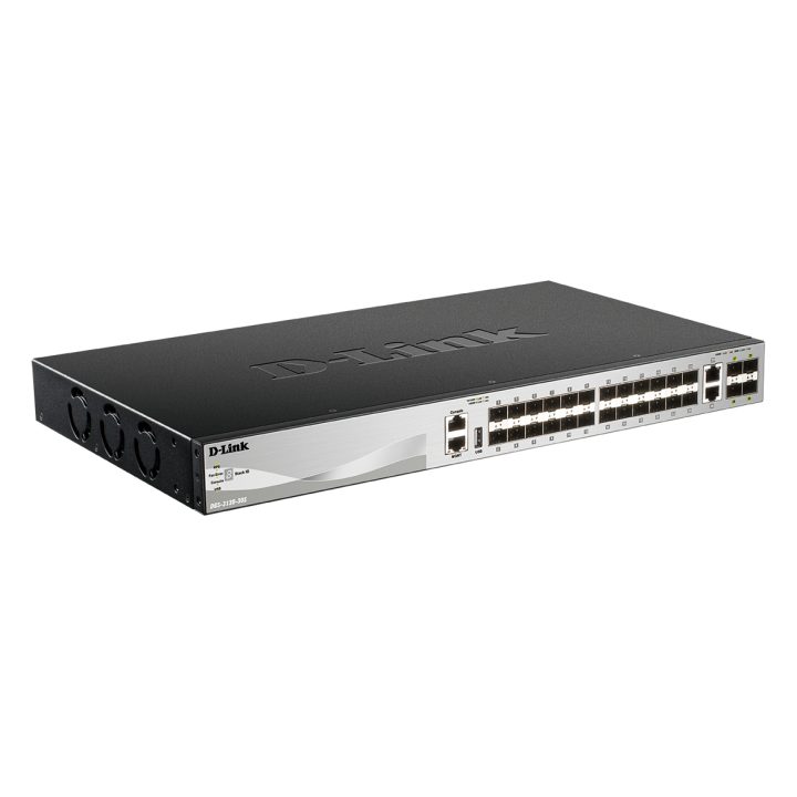 D-Link DGS-3130-30S/E switch Gerido L3 10G Ethernet (100/1000/10000)…