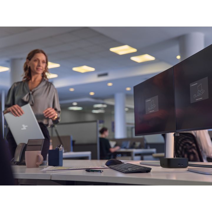 HP USB-C 100W G6 Dock Com Fios USB 3.2 Gen 2 (3.1 Gen 2) Type-C Preto