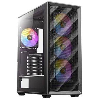 Antec AX85 ARGB Midi Tower Negro (0-761345-10173-8)