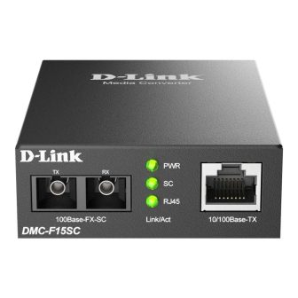 D-Link DMC-F15SC/E Media Converter 100 Mbit/s 1310 nm Black