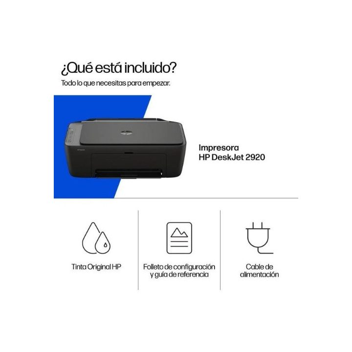 HP DeskJet 2920 Wireless All-in-One Color Printer, Instant Ink