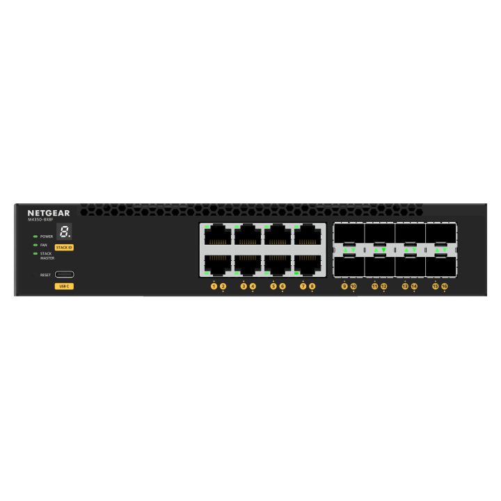 NETGEAR XSM4316 Gerido L3 Ethernet 10G (100/1000/10000) 1U Preto