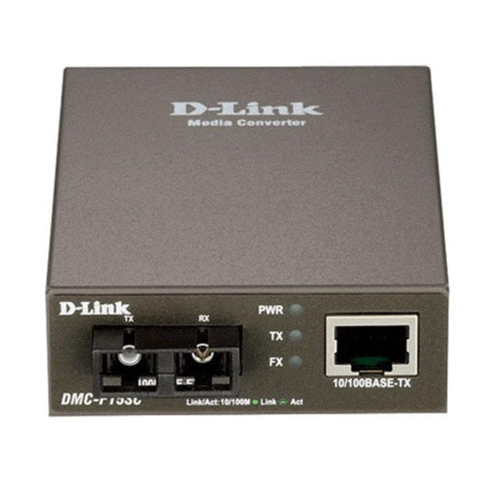 D-Link DMC-F15SC/E conversor de meio 100 Mbit/s 1310 nm Preto