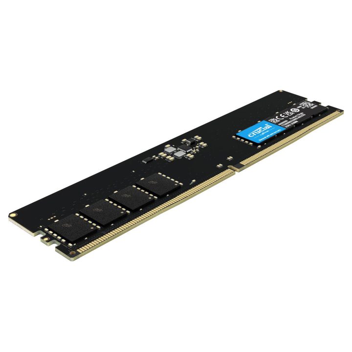 Crucial CT16G48C40U5 Memory Module 16 GB 1 x 16 GB DDR5 4800 MT/s…