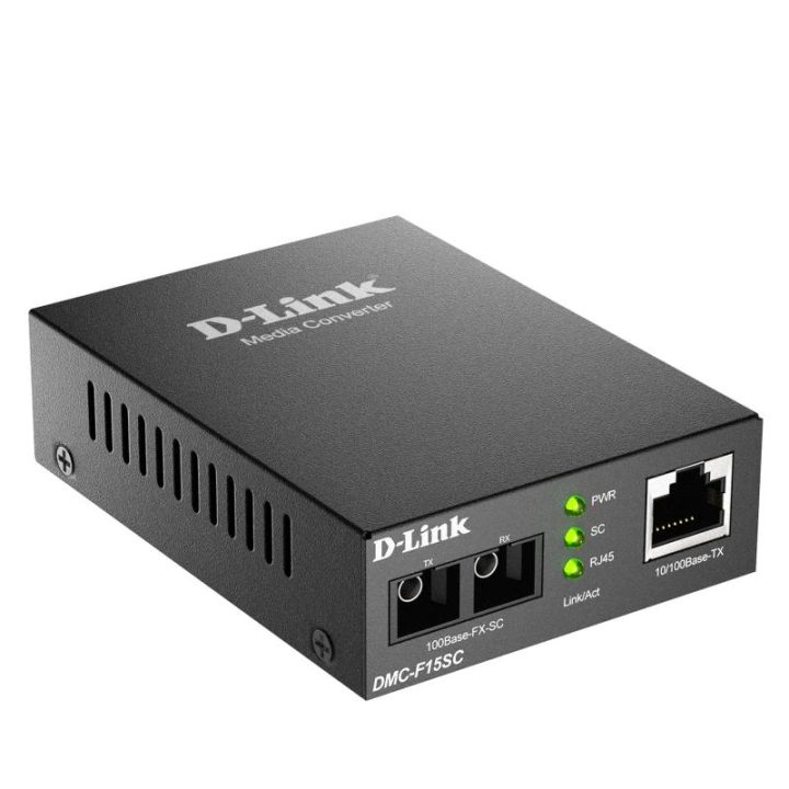 D-Link DMC-F15SC/E Media Converter 100 Mbit/s 1310 nm Black