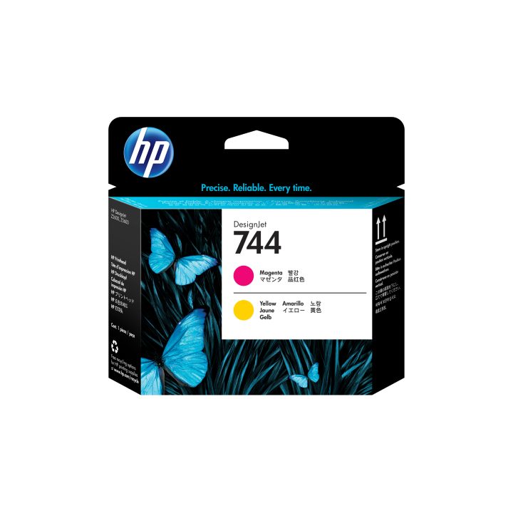 Cabeça de impressão HP DesignJet 744 magenta/amarelo