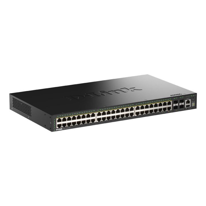 D-Link DGS-1530-52P/E switch Gestionado L2 Gigabit Ethernet…