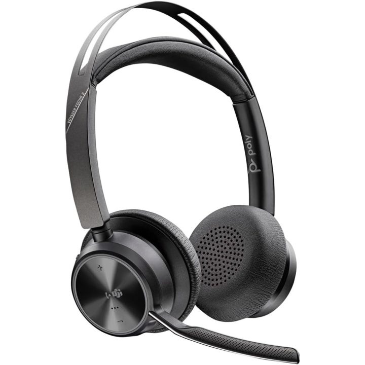 Auscultadores HP Poly Poly Voyager Focus 2 USB-C-C com certificação…