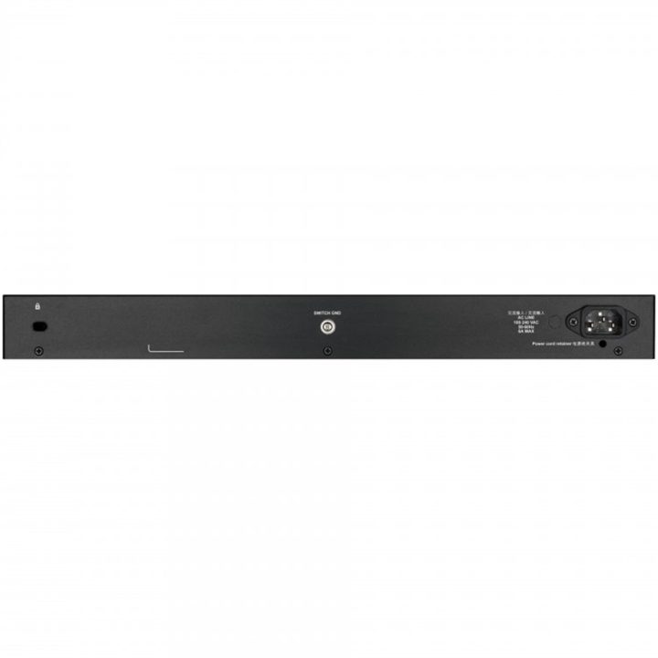 D-Link DGS-1250-52XMP Gerido L3 Energia sobre Ethernet (PoE) Preto