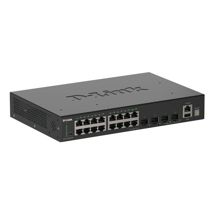 D-Link DGS-1530-20/E switch Gerido L2 Gigabit Ethernet (10/100/1000)…