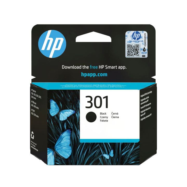 HP Original 301 Black Ink Cartridge