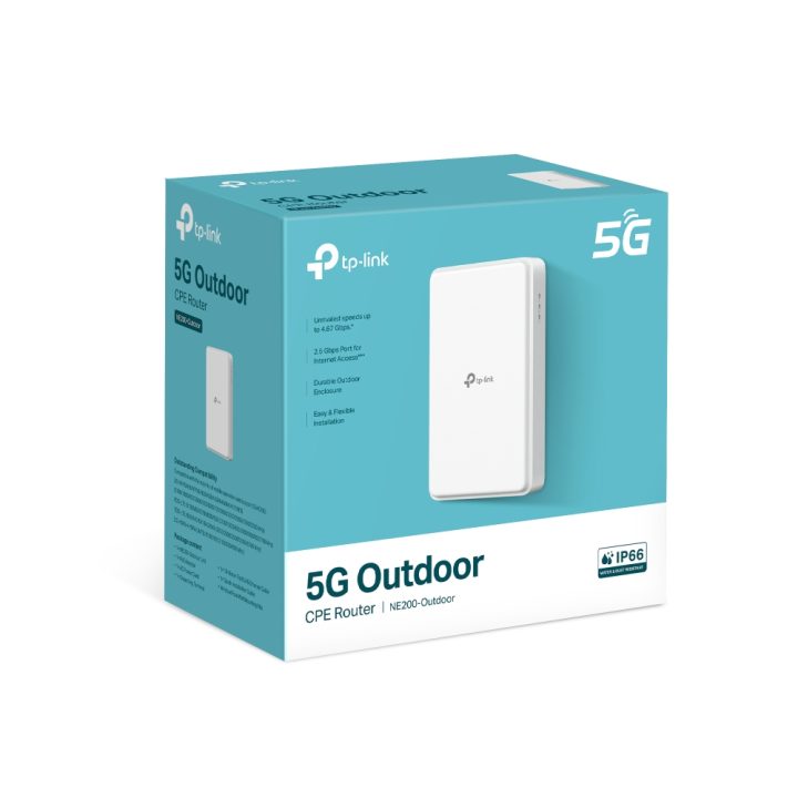 TP-Link 5G Outdoor Router Build-In 5G Modem 5G router inalámbrico 2.5…