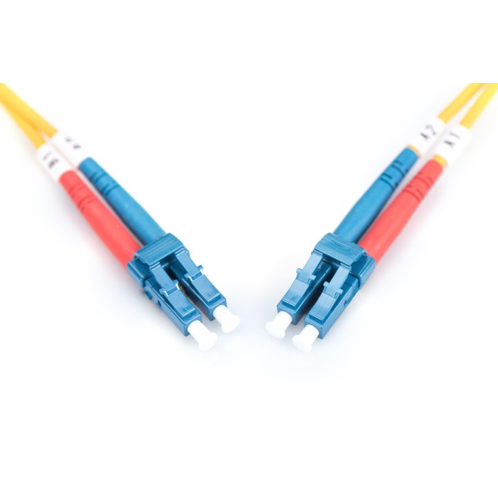 Digitus DK-2933-01 OS2 Duplex Single-Mode Fiber Optic Cable LC to LC…