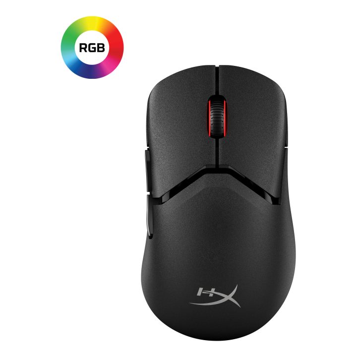 HyperX Pulsefire Saga Pro: rato gaming sem fios (preto)
