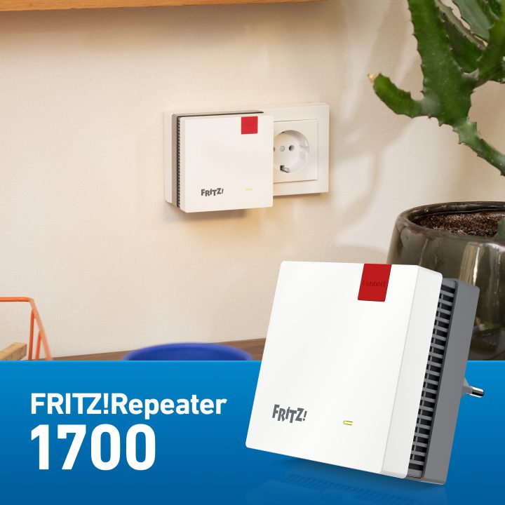 Repeater FRITZREPEATER 1700 EDITION INTERNATIONAL Repetidor de rede…