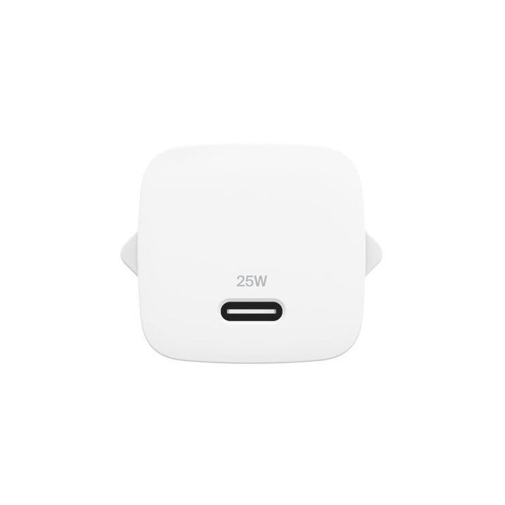 Belkin WCA012KQ1MWH-b6 25W Wall Charger 1x USB-C White + USB-C Cable