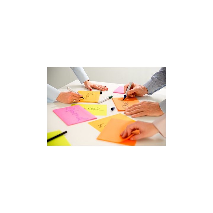 3M 6845-SSP Self-Adhesive Note Rectangle Multicolor 45 Sheets…