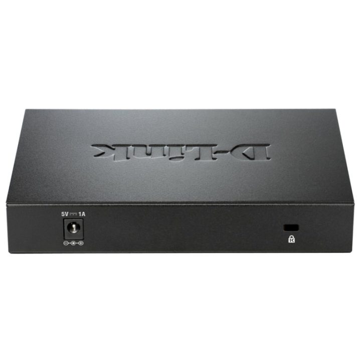 D-Link DGS-108 Unmanaged L2 Gigabit Ethernet (10/100/1000) Black
