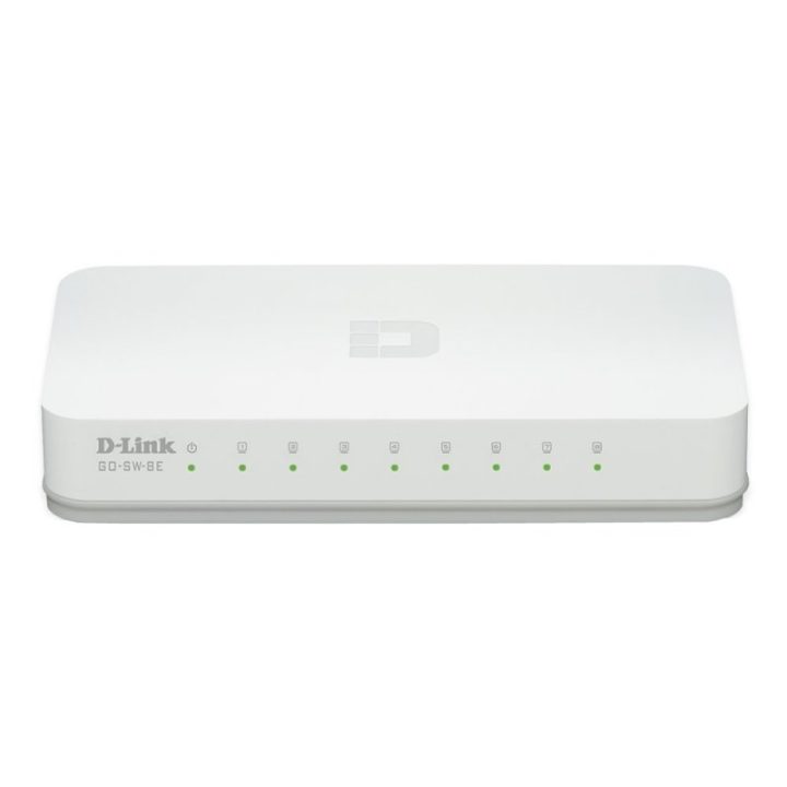 D-Link GO-SW-8E/E switch não gerido Fast Ethernet (10/100) Branco
