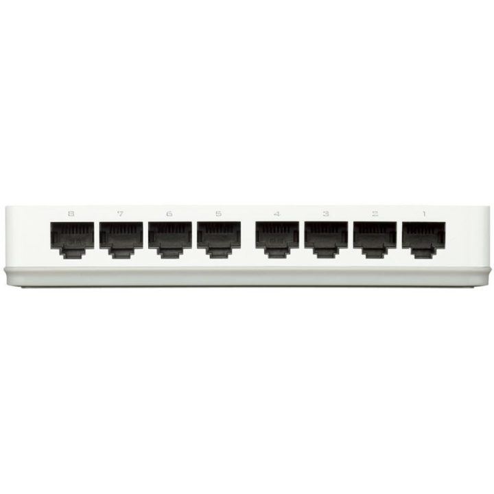 D-Link GO-SW-8E/E Unmanaged Fast Ethernet (10/100) Switch White