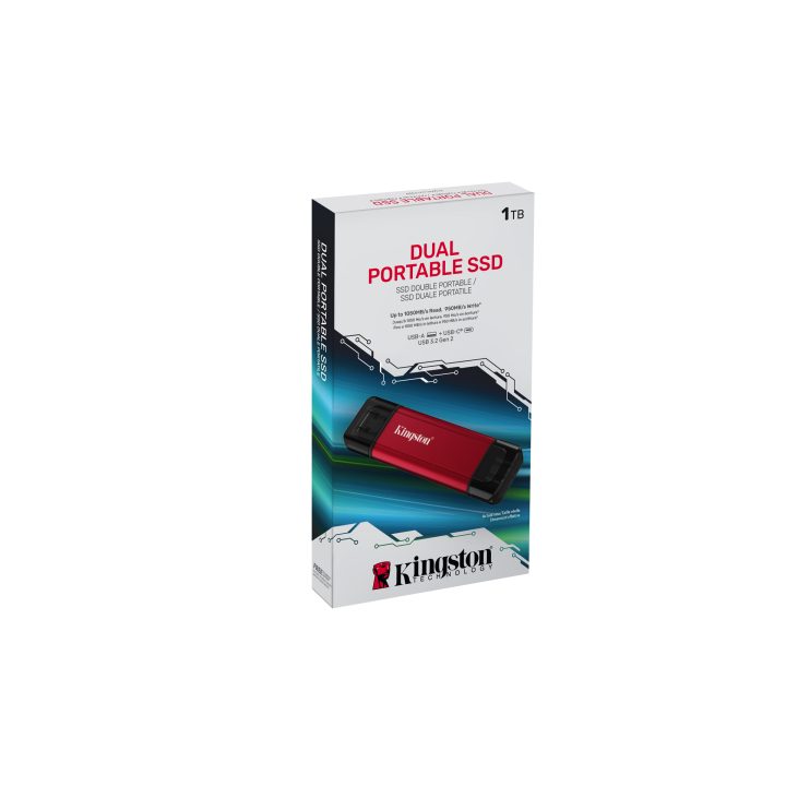 Kingston Dual Portable USB Type-A 1 TB