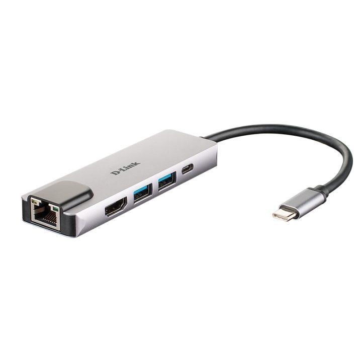 D-Link DUB-M520 base para portátil y replicador de puertos Alámbrico…