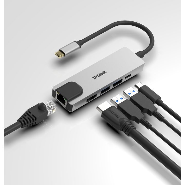 D-Link DUB-M520 Laptop Docking Station and Port Replicator Wired…